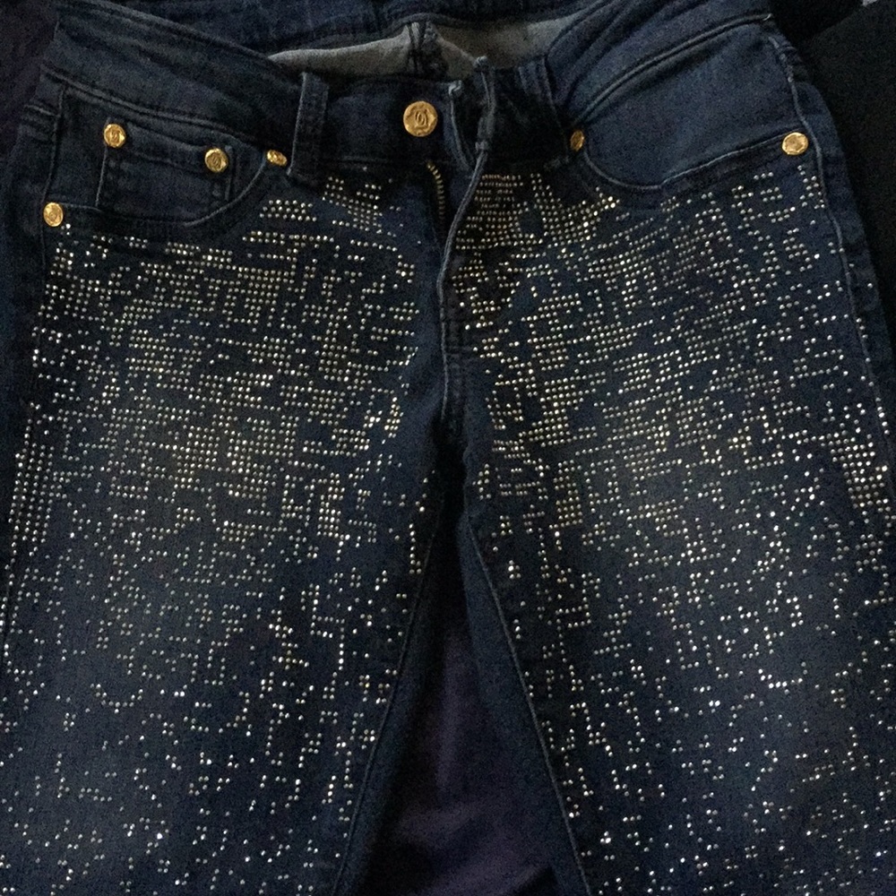Bebe dark blue stretch